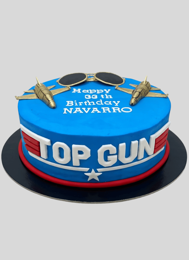 Superb Top Gun Cake