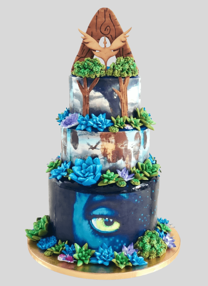 Beauteous Avatar Cake