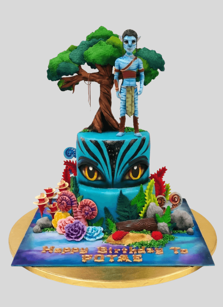Delightful Avatar Cake