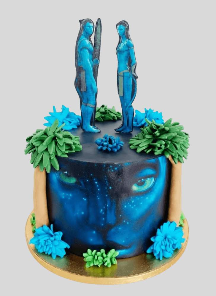 Elegant Avatar Cake