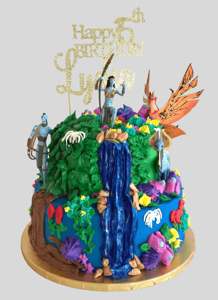 Exquisite Avatar Cake