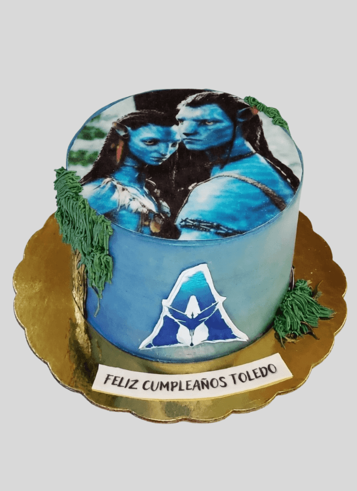 Fascinating Avatar Cake