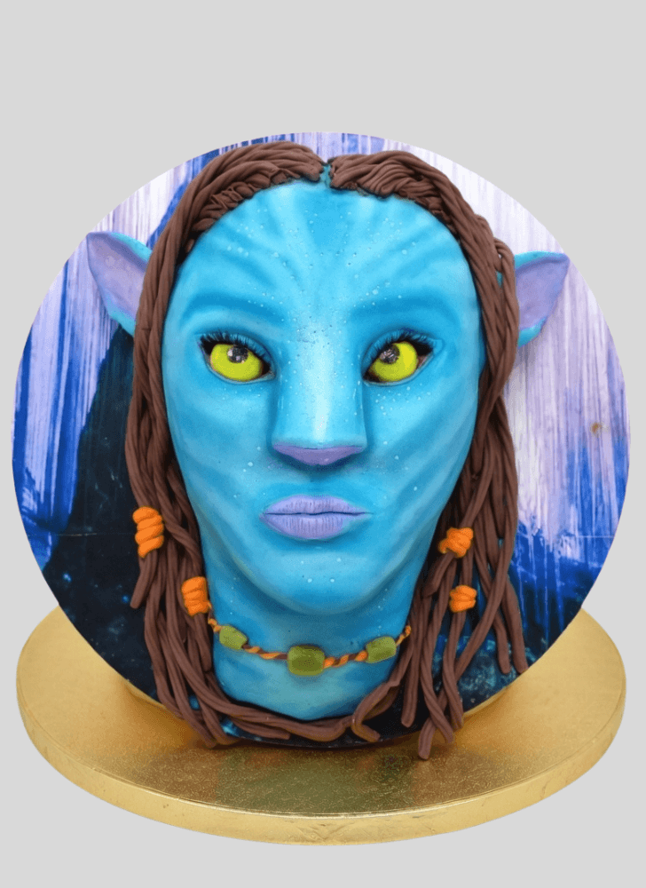 Gorgeous Avatar Cake