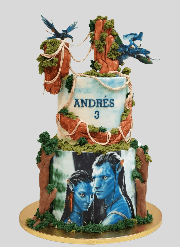 Graceful Avatar Cake