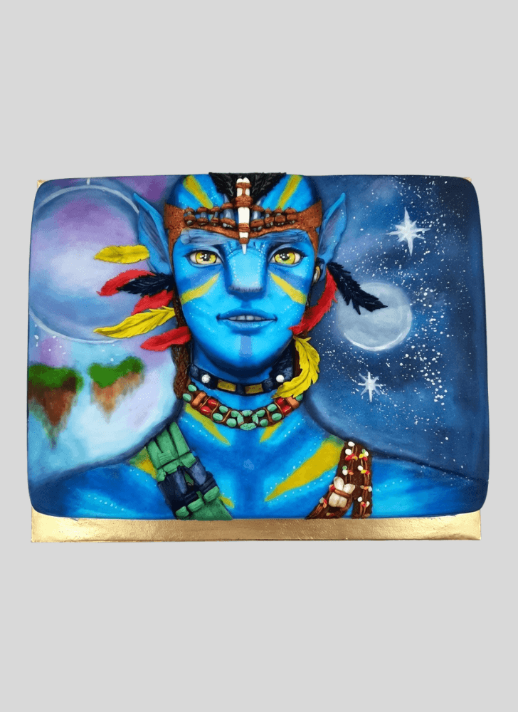 Mesmeric Avatar Cake