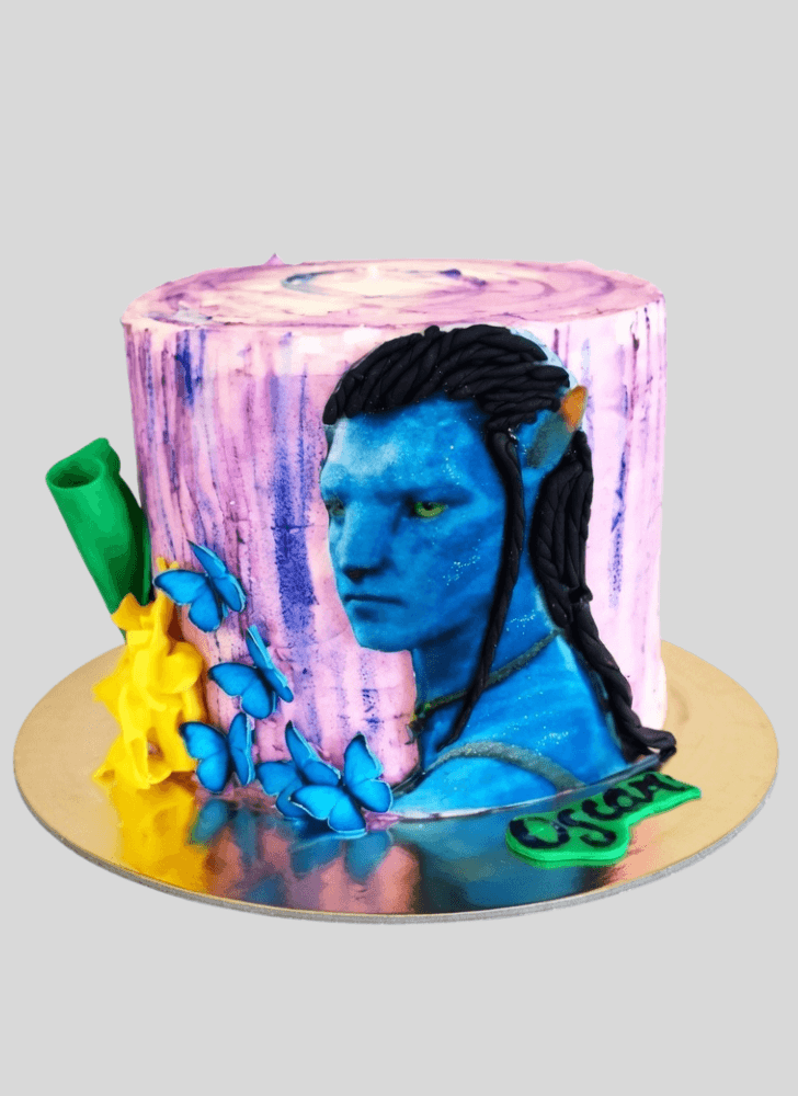 Pretty Avatar Cake