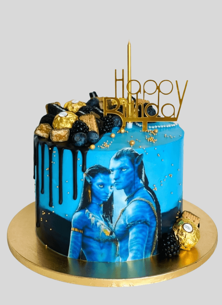 Shapely Avatar Cake