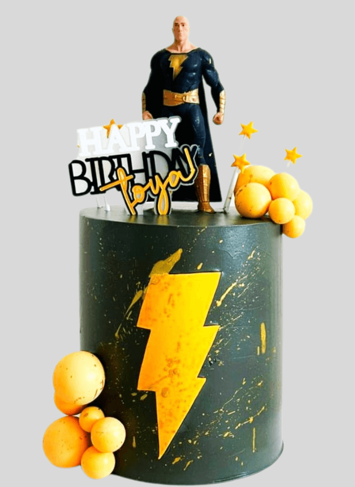 Bewitching Black Adam Cake