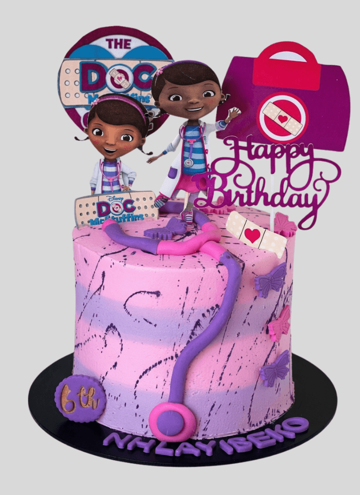 Charming Doc Mcstuffins Cake
