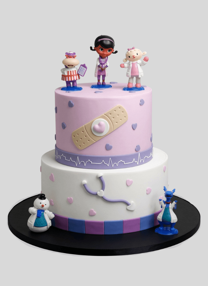 Classy Doc Mcstuffins Cake