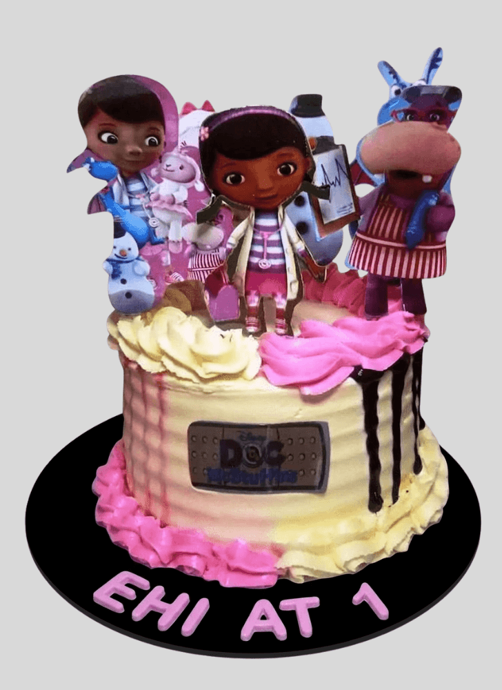 Delightful Doc Mcstuffins Cake