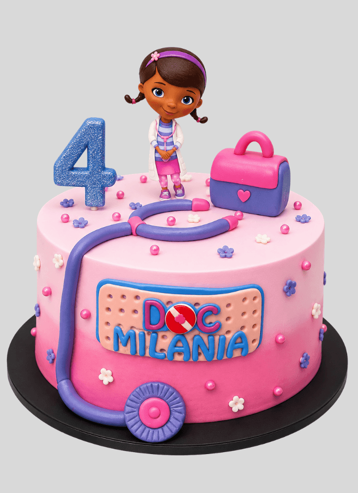 Enticing Doc Mcstuffins Cake