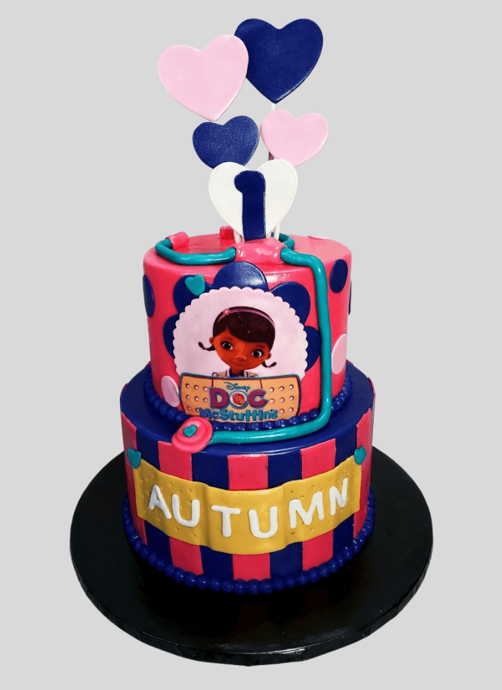 Good Looking Doc Mcstuffins Cake
