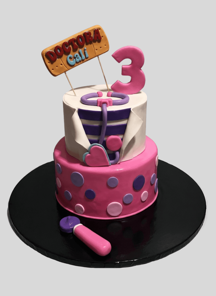 Gorgeous Doc Mcstuffins Cake