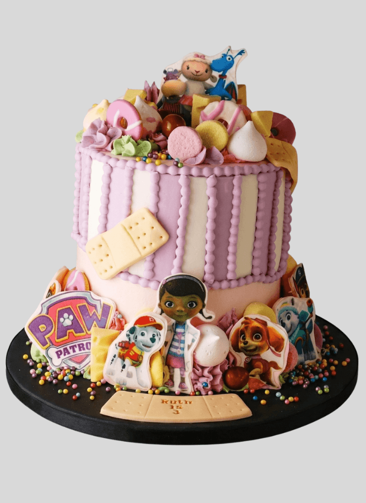 Graceful Doc Mcstuffins Cake