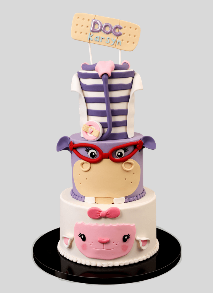Magnificent Doc Mcstuffins Cake