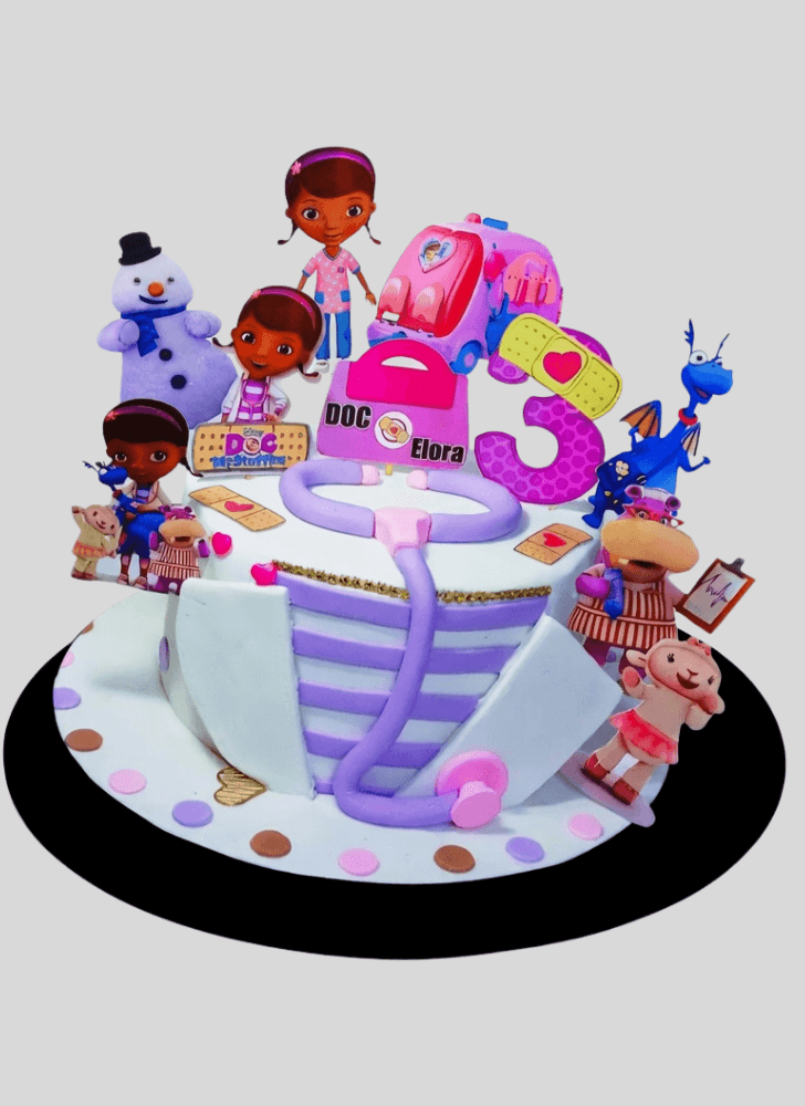 Resplendent Doc Mcstuffins Cake