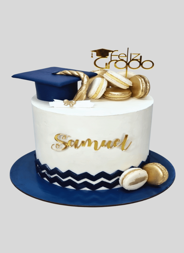 Angelic Graduation Cake