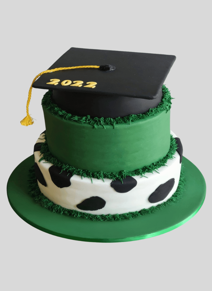 Appealing Graduation Cake