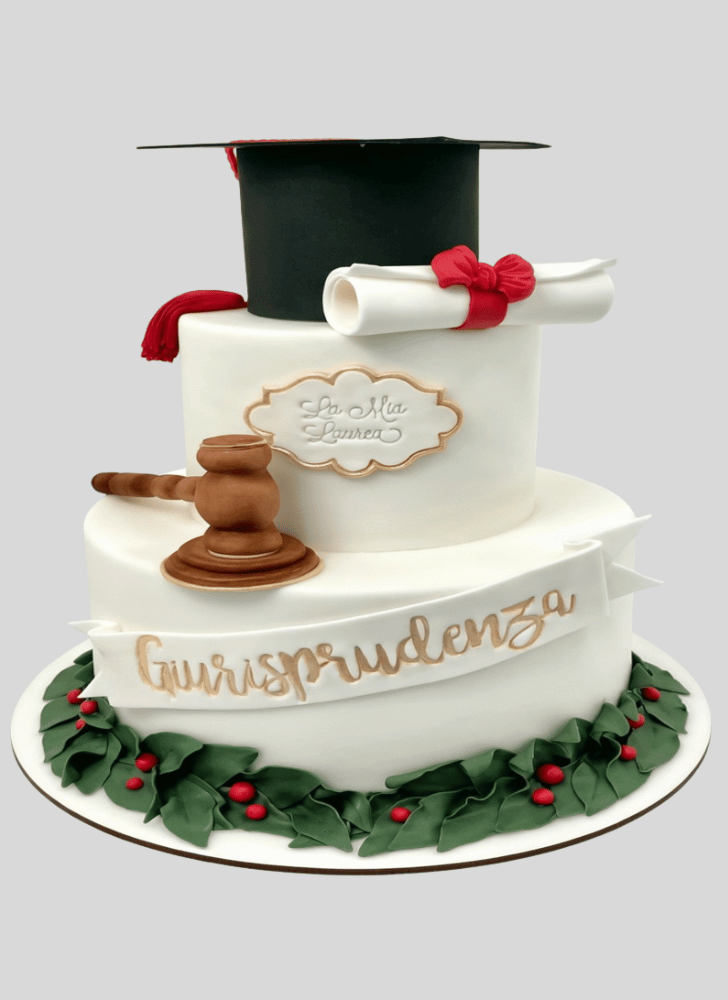 Bewitching Graduation Cake
