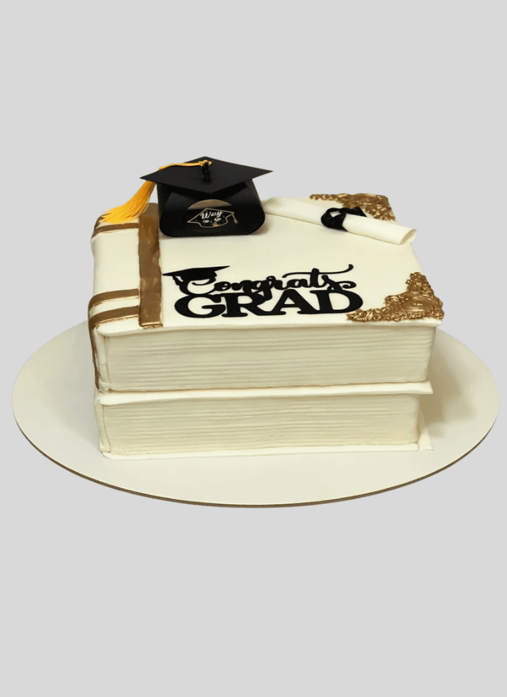 Classy Graduation Cake