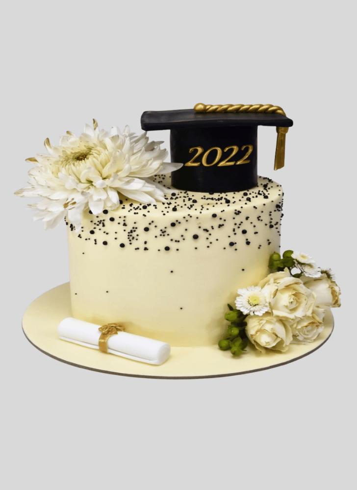 Comely Graduation Cake