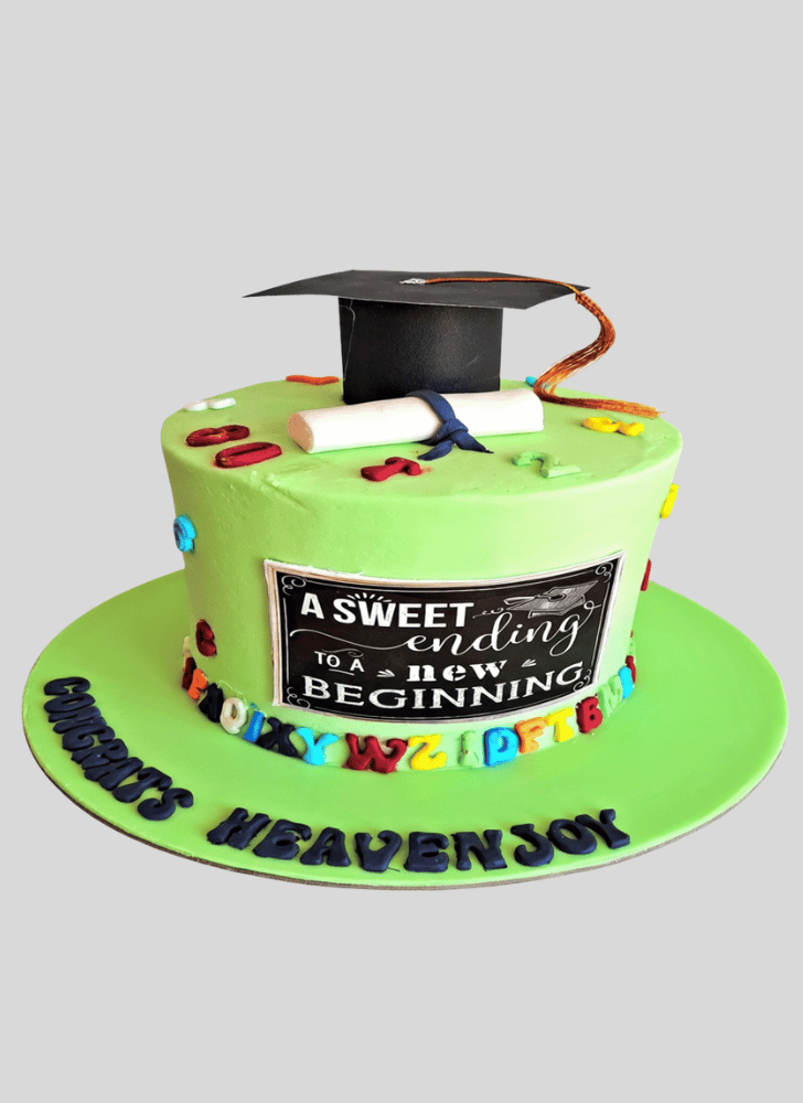 Cute Graduation Cake