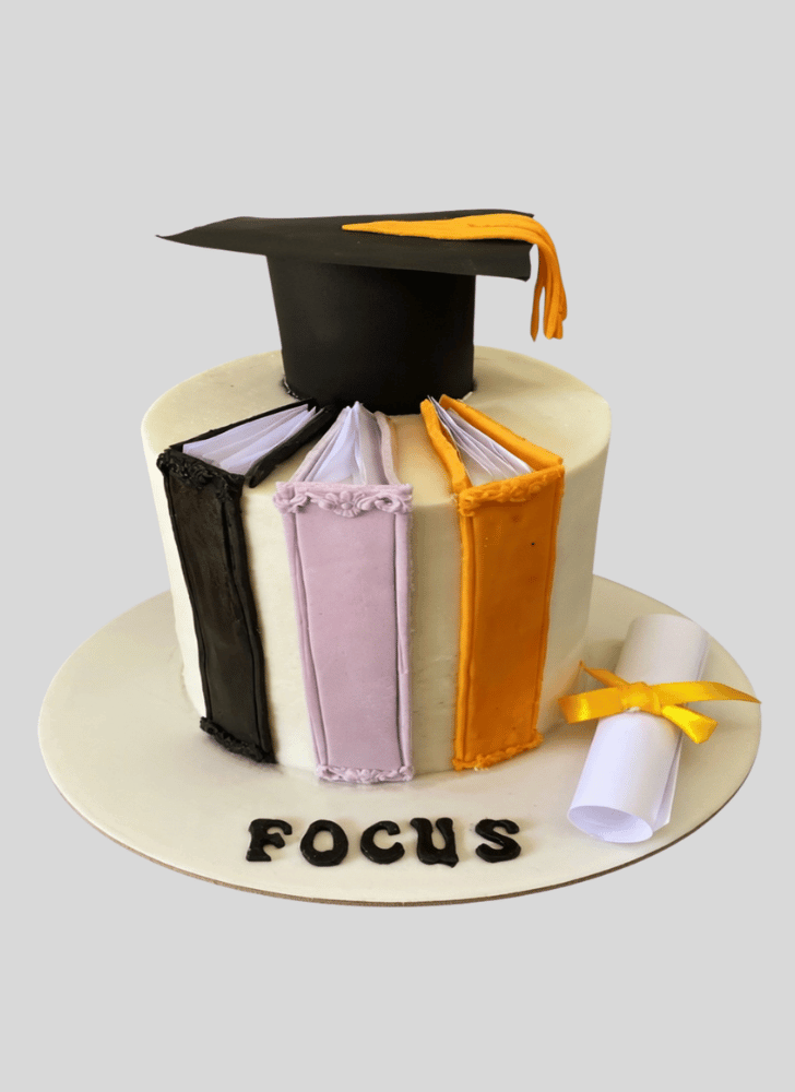 Excellent Graduation Cake