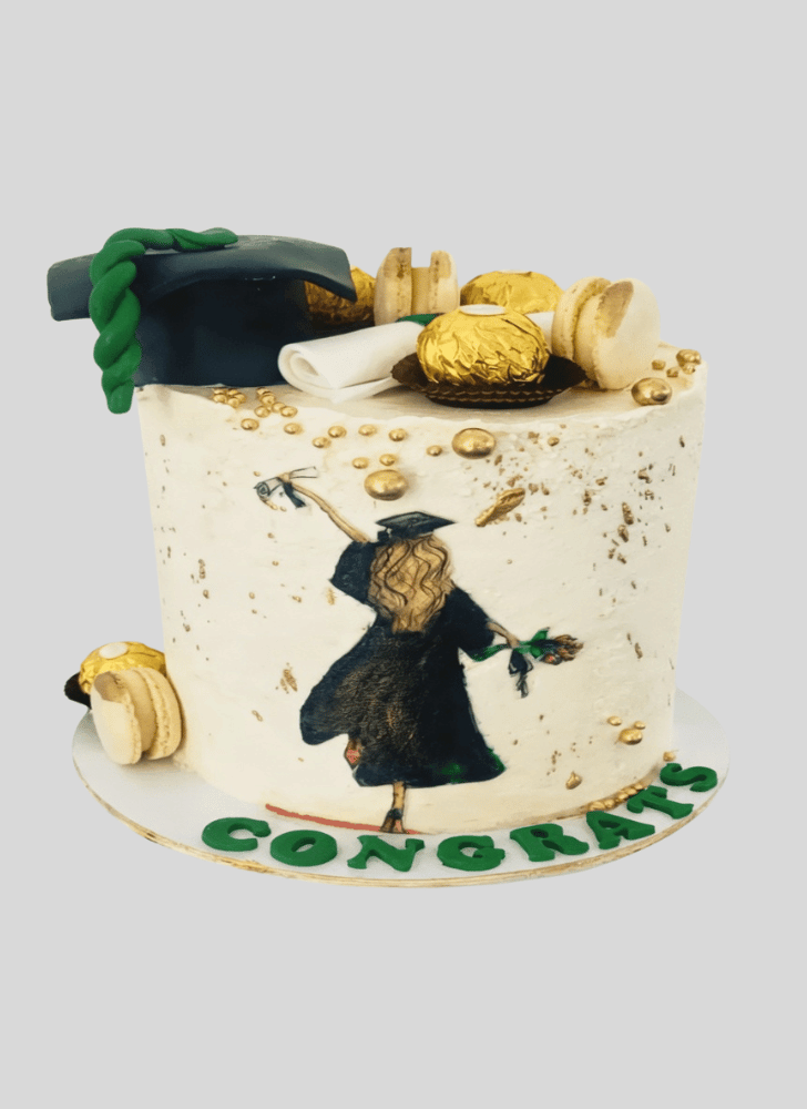 Lovely Graduation Cake