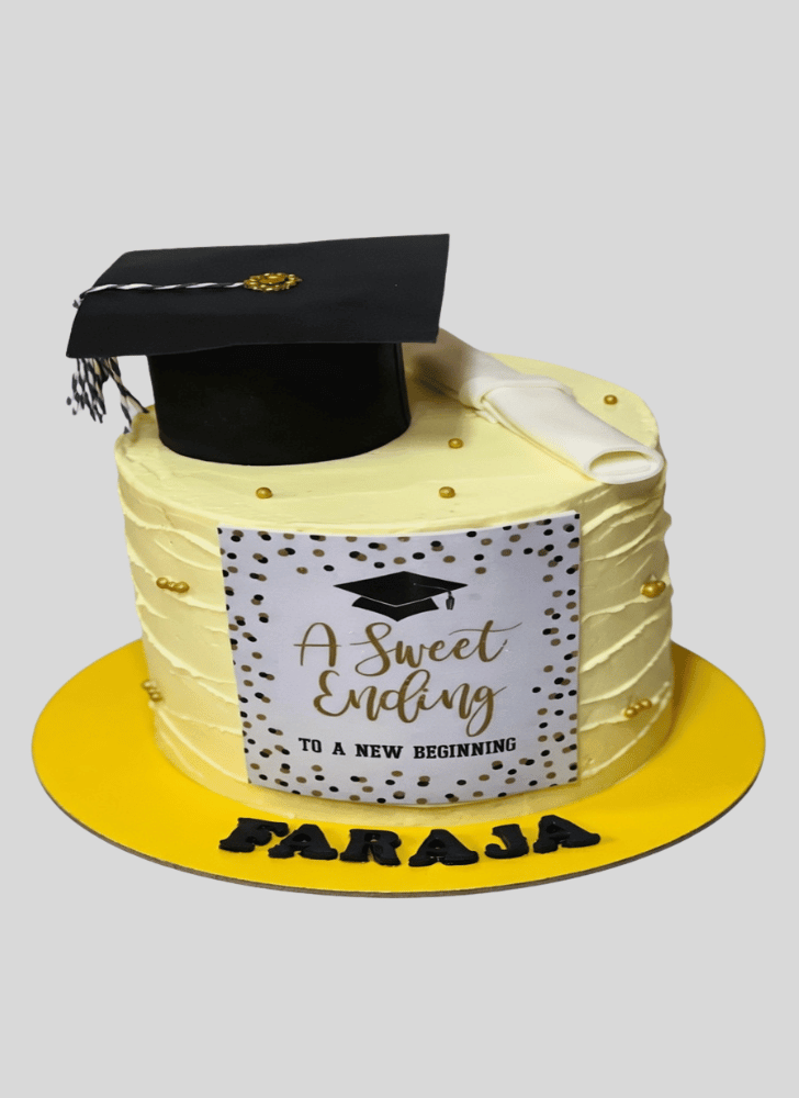 Splendid Graduation Cake