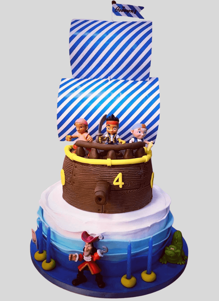 Shapely Jake Cake