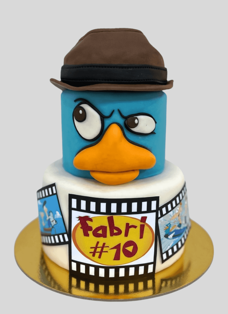Captivating Phineas and Ferb Cake