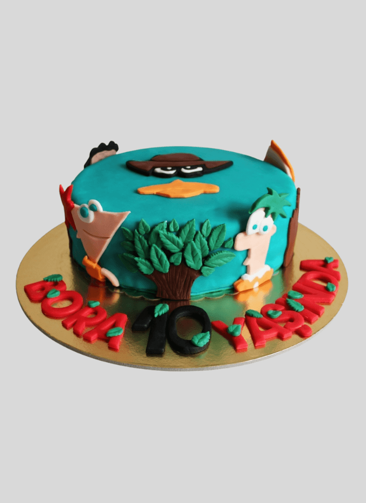 Fetching Phineas and Ferb Cake