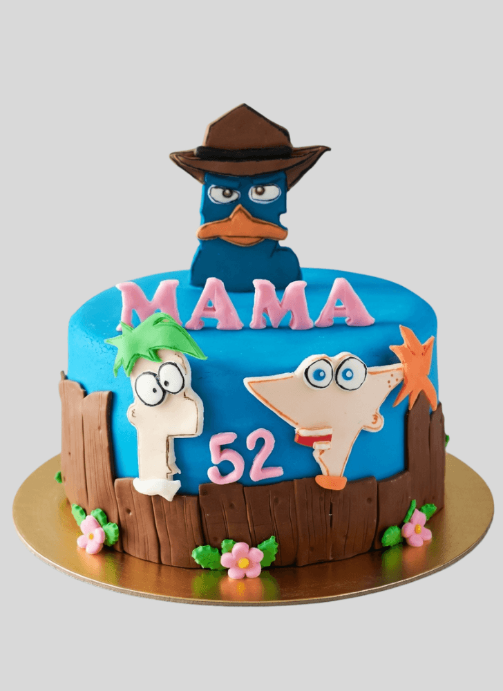 Grand Phineas and Ferb Cake