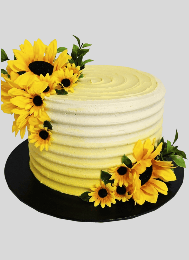 Classy Sunflower Cake
