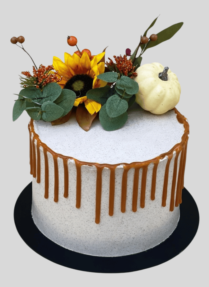Cute Sunflower Cake