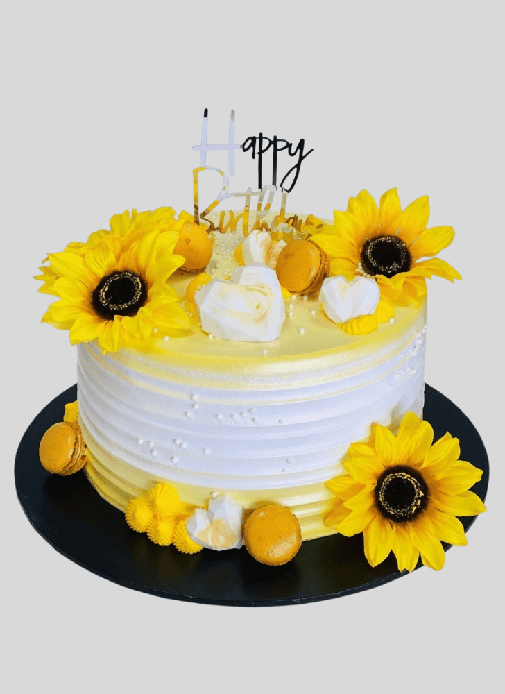 Fair Sunflower Cake
