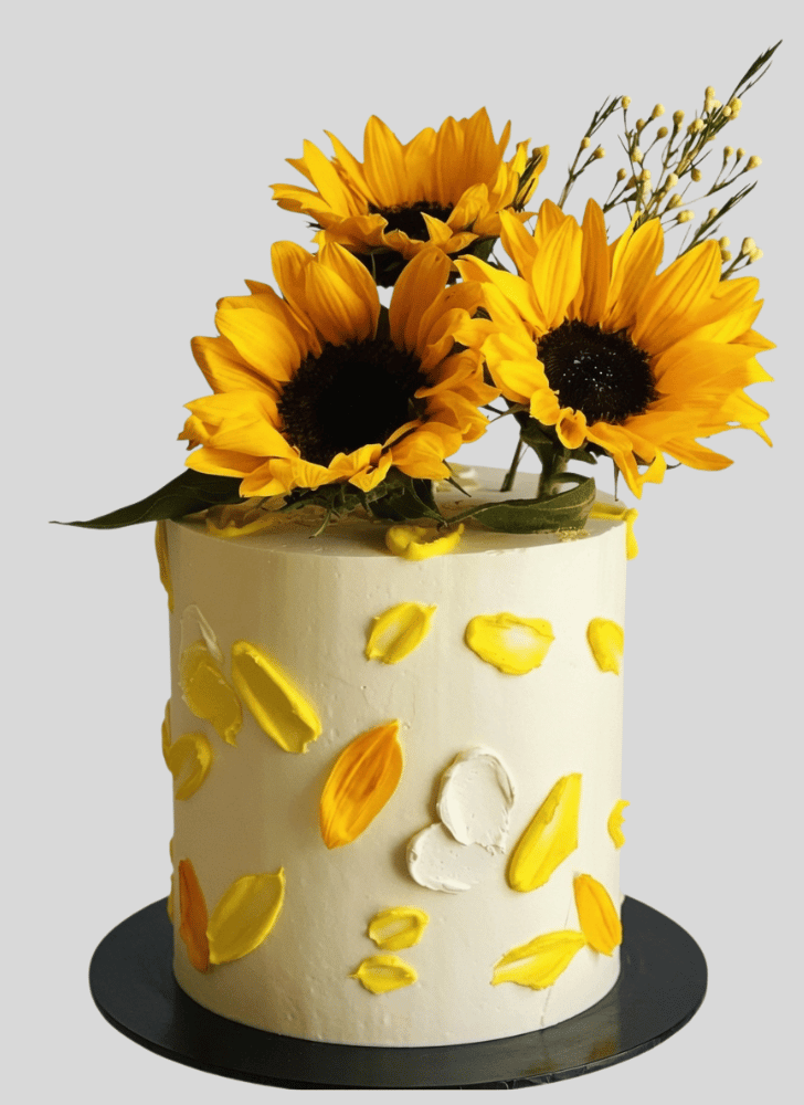 Fine Sunflower Cake