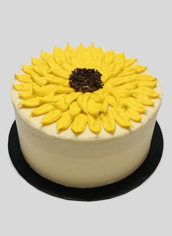 Magnificent Sunflower Cake