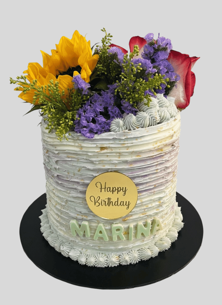 Radiant Sunflower Cake