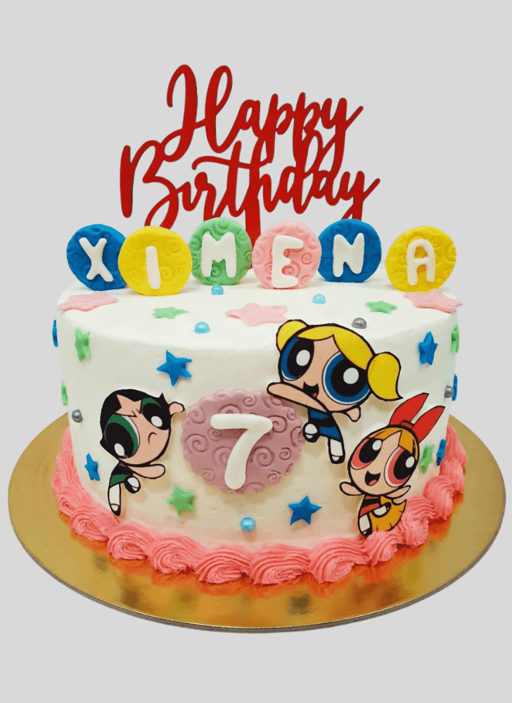 Admirable The Powerpuff Girls Cake Design