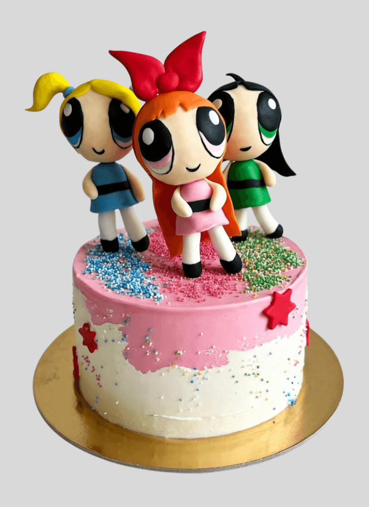 Alluring The Powerpuff Girls Cake