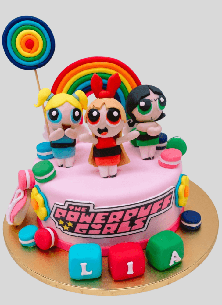 Appealing The Powerpuff Girls Cake