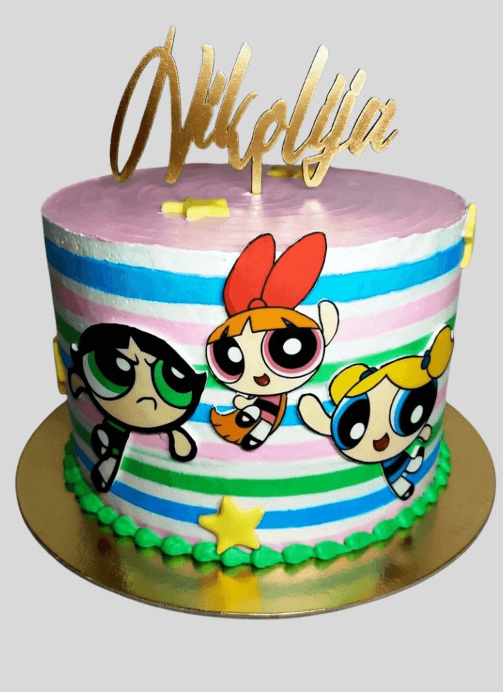 Bewitching The Powerpuff Girls Cake