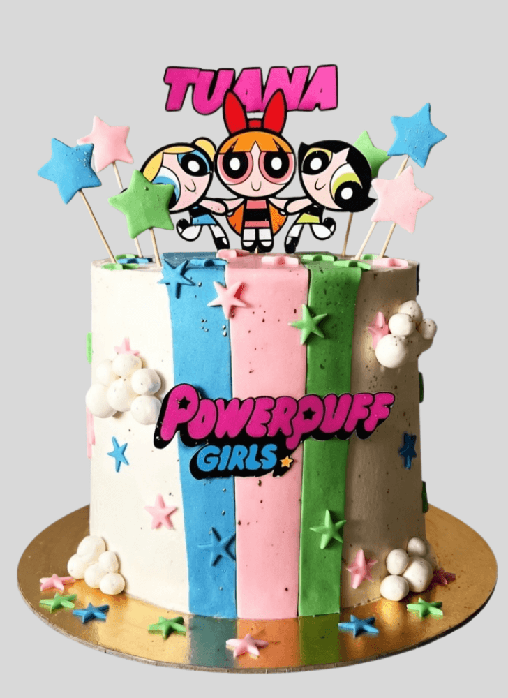Charming The Powerpuff Girls Cake