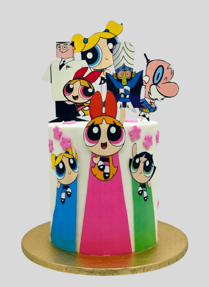 Classy The Powerpuff Girls Cake