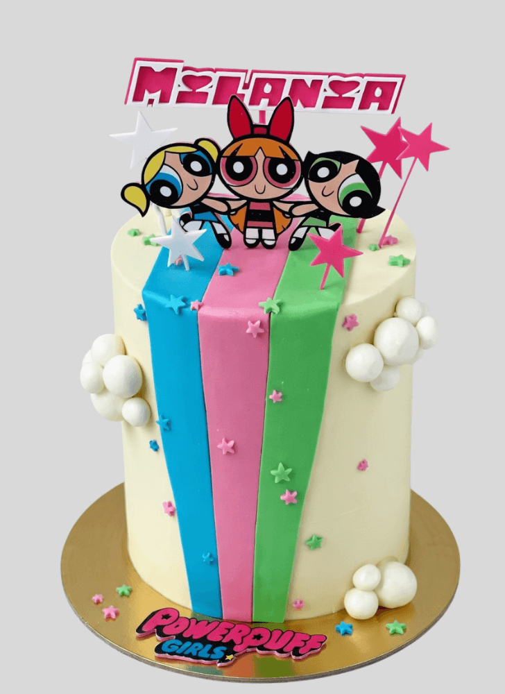 Excellent The Powerpuff Girls Cake