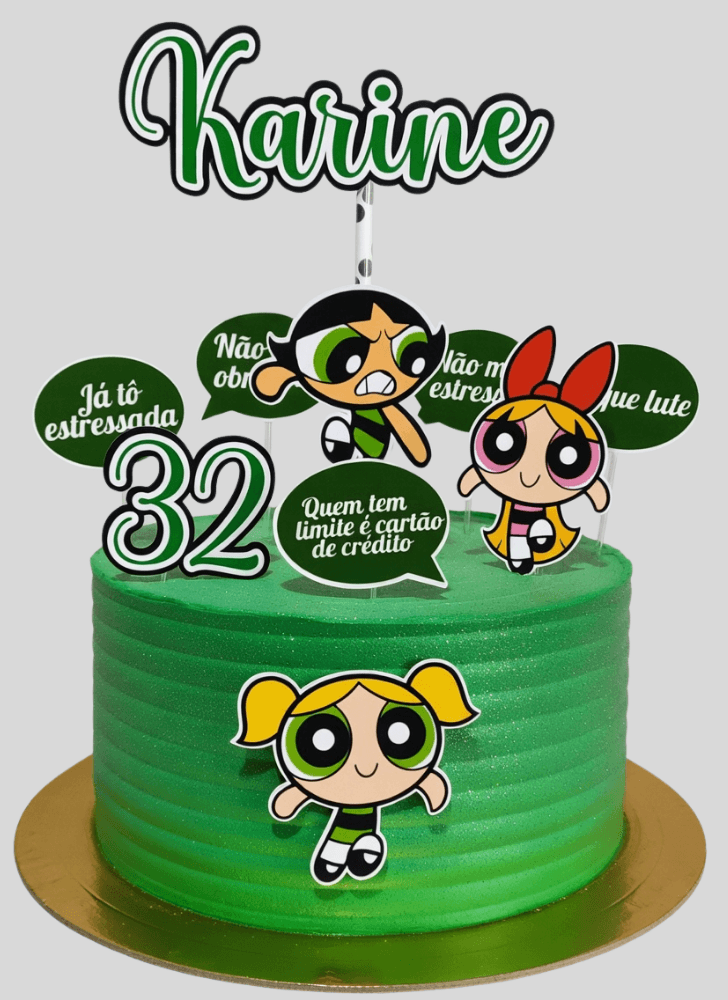 Magnetic The Powerpuff Girls Cake