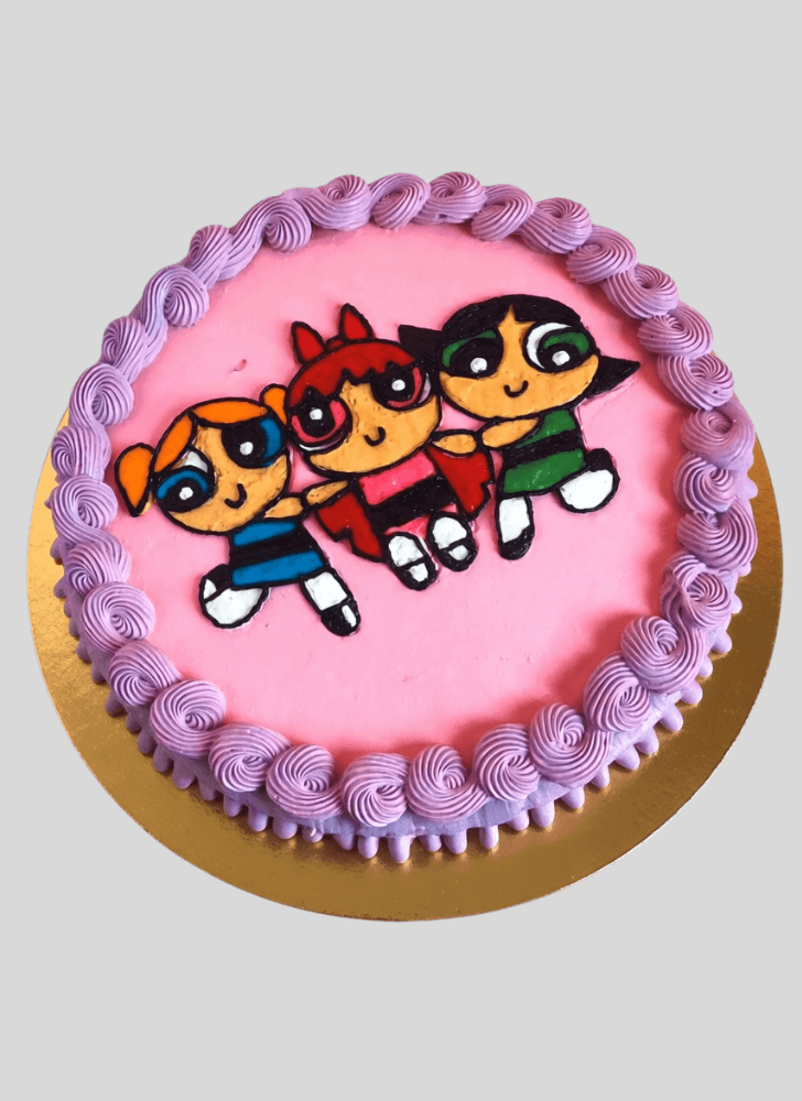 Magnificent The Powerpuff Girls Cake