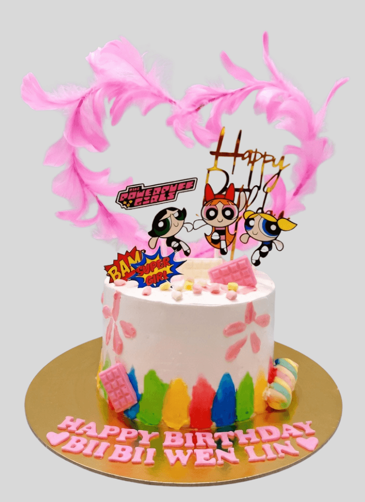 Nice The Powerpuff Girls Cake